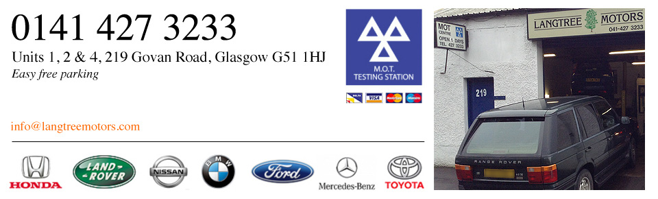 Garage Services Govan